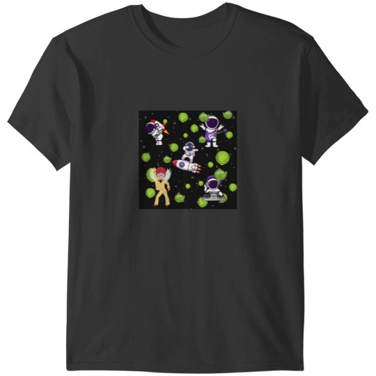 Discover Spaceman Rocket1 On My Back. Active T-Shirts