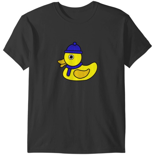 Discover Yellow Winter Duck Active T-Shirts