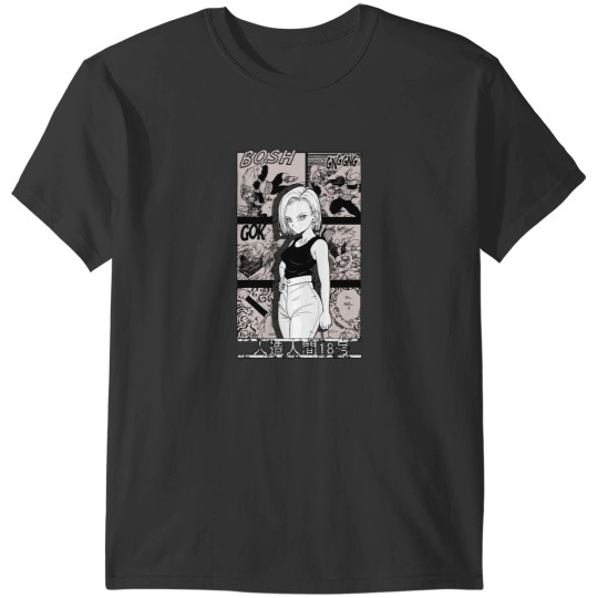 Discover Android 18 C18 Relaxed Fit T-Shirts