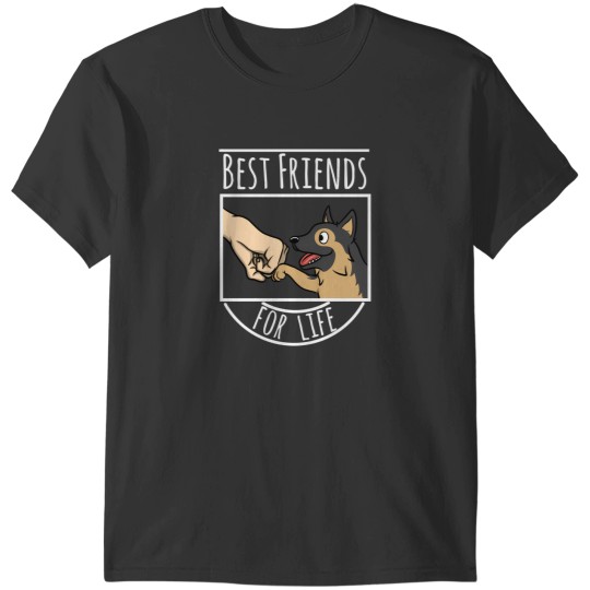 Discover German Shepherd Bestt Friends For Life 14328 T-Shirts