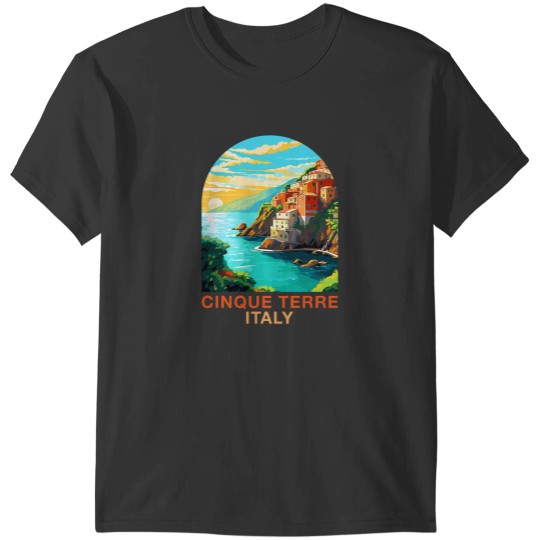 Discover Cinque Terre Traveling Vacation Souvenir Cinque Terre Italy T-Shirts