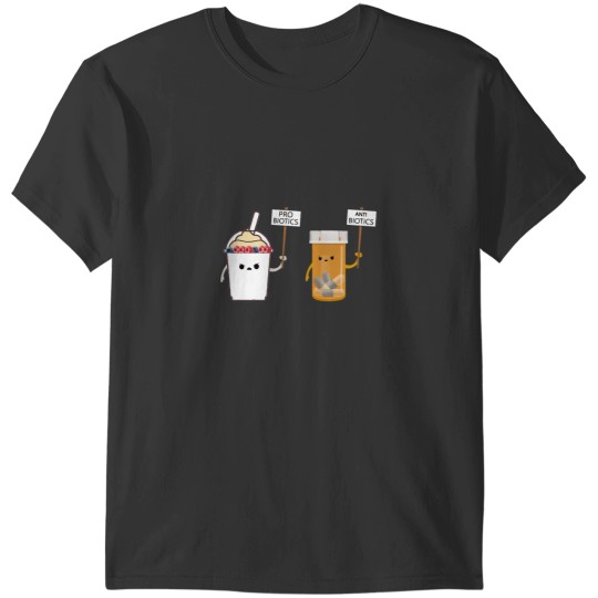 Discover Probiotic - Antibiotic Sciences Themed T-Shirts