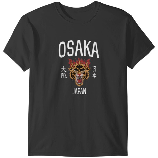 Discover Osaka Japan Tiger T-Shirts