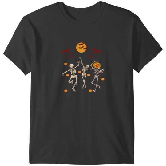 Discover Dancing Skeletons Halloween T-Shirt