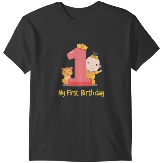 Discover My first birthday T-Shirts