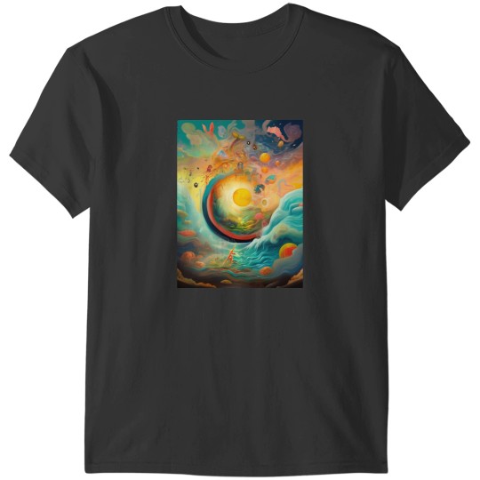 Discover A surreal landscape of dreams born of a restless imagination T-Shirts