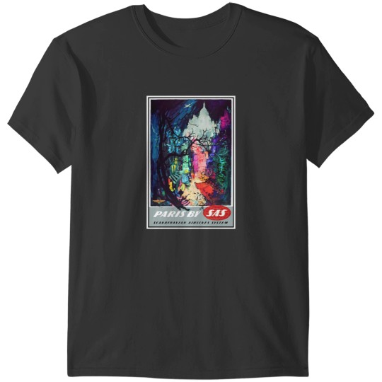 Discover ParisParisParis Paris Monmartre Design 24x36 T-Shirts