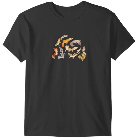Discover Chub Geckos In Blue T-Shirts