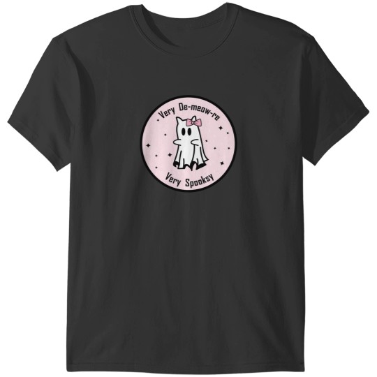 Discover Very Demeowre Very Spooksy Cat Ghostt 227 T-Shirts