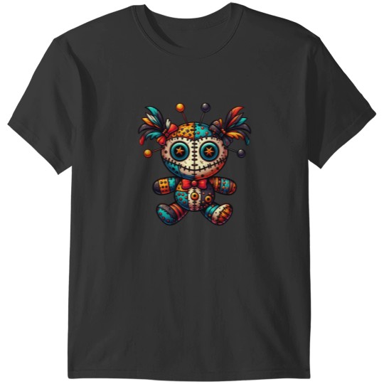 Discover Halloween-Gothic-Voodoo-Cute-Doll T-Shirts