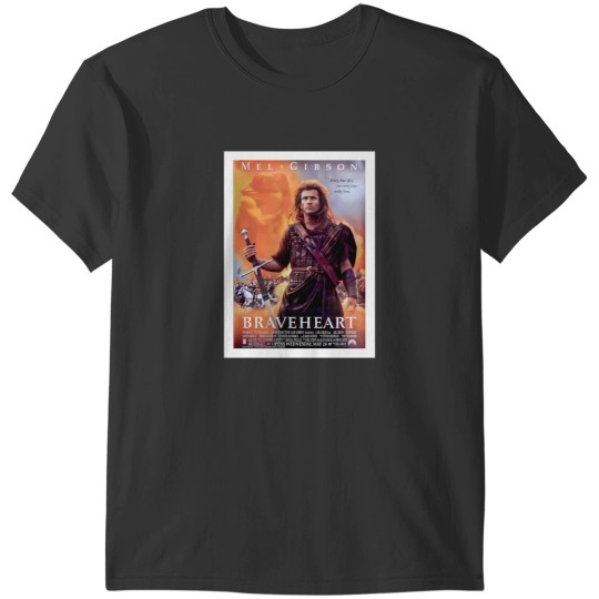Discover Braveheart Movie Poster 1 T-Shirts