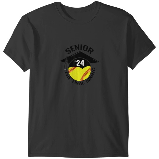 Discover Softball Senior 2024 The Final Inning T-Shirts