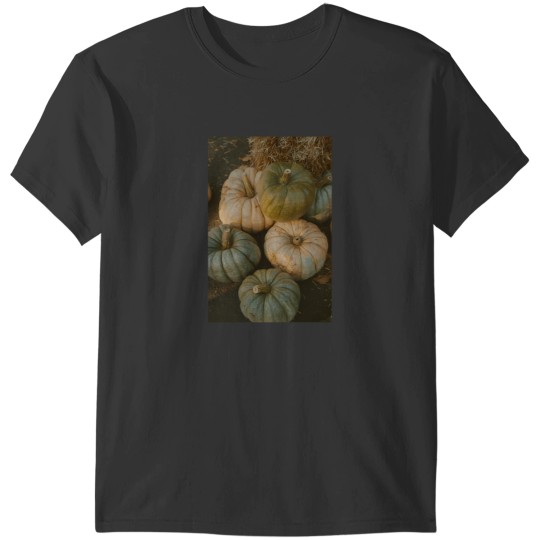 Discover A Pumpkin Patch Portrait T-Shirts