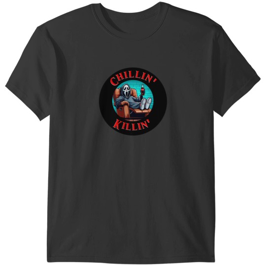 Discover Chillin' Killin'  Ghostface Scream T-Shirts
