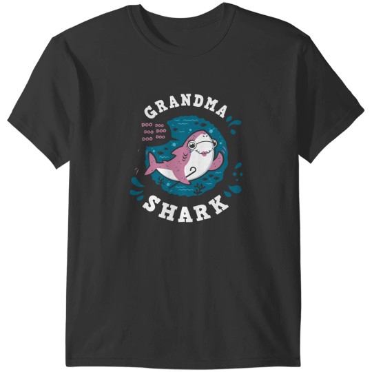 Discover Grandma Shark Relaxed Fit T-Shirts