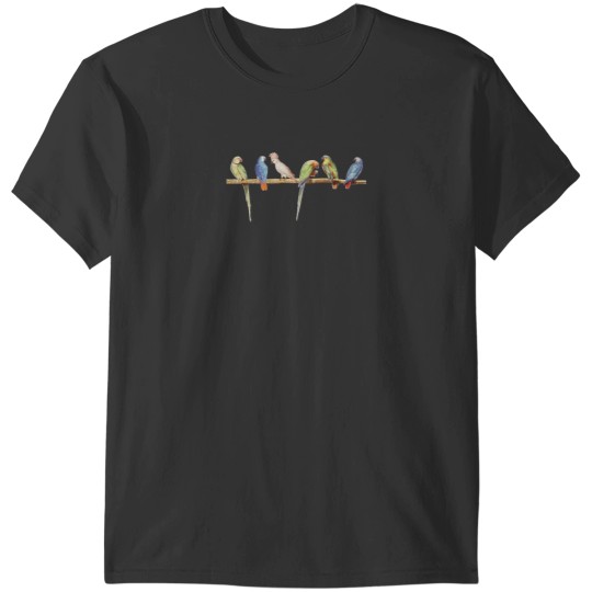 Discover Perch of Parrots T-Shirts