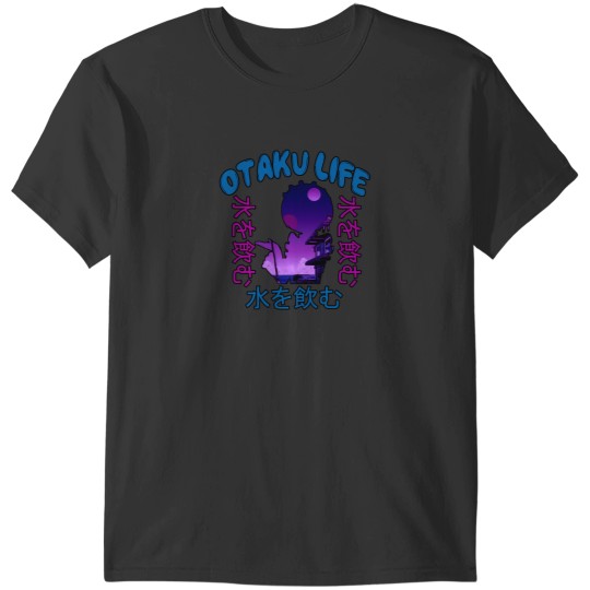 Discover Otaku Life  Rare Japanese Vaporwave Aesthetic 4 T-Shirts