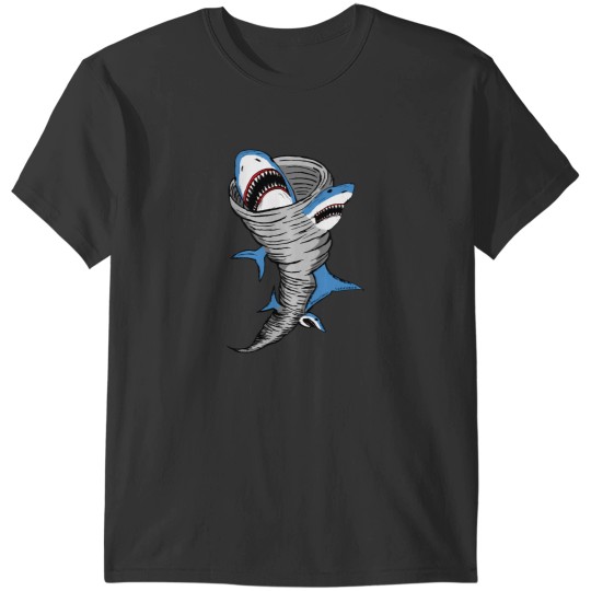 Discover Shark Tornado T-Shirts
