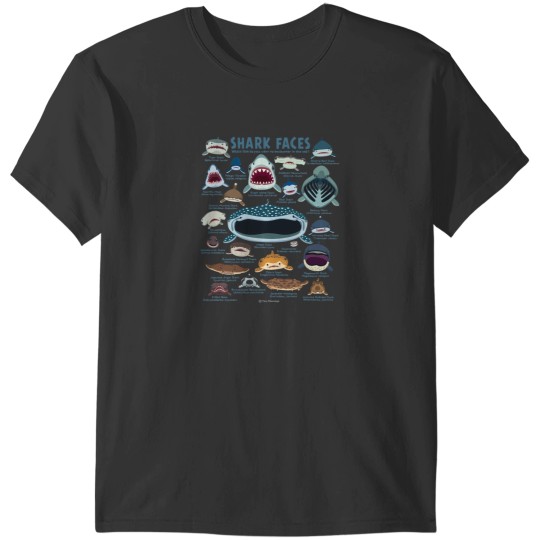 Discover Shark Faces T-Shirts
