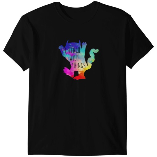 Discover I Teach Wild Things Monster T Funny Halloween Gifts T-Shirts