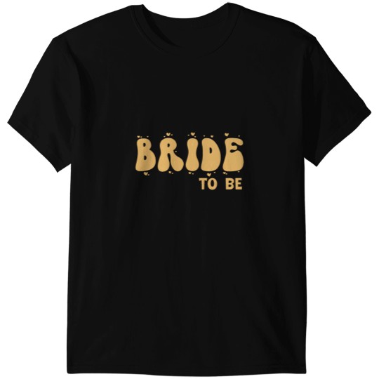 Discover Bride To Be Heart Wedding Design T-Shirts