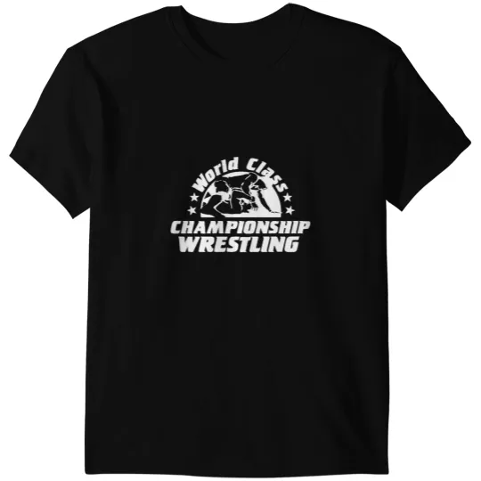 Discover WCCW World Class Championship Wrestling WHITE T-Shirts