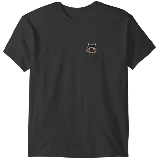 Discover Raccoon in pocket T-Shirts