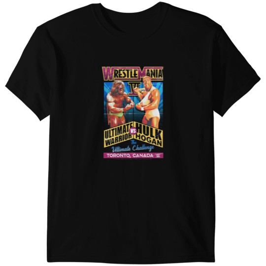 Discover Ultimate Warrior Vs Hulk Hogan Wrestlemania T-Shirts
