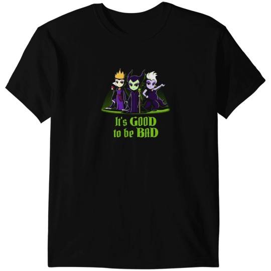 Discover Its Good To Be Bad Cartoon Villains T-Shirts