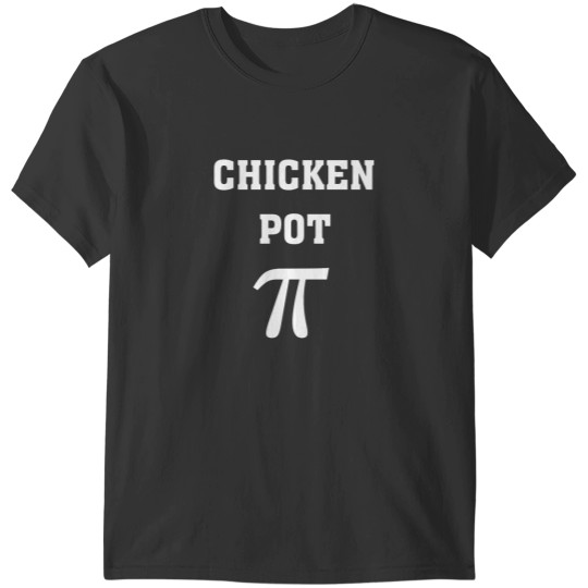 Discover Chicken Pot Pie Pi Funny Math Joke Essential T-Shirts