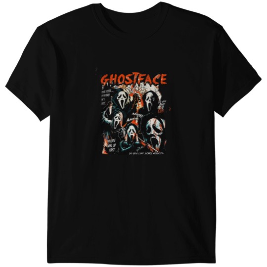 Discover Scream Splatter T-Shirts