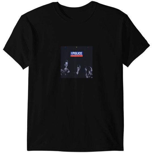 Discover Thé Pólicé Their Greatest Hits Album Cover  .png T-Shirts