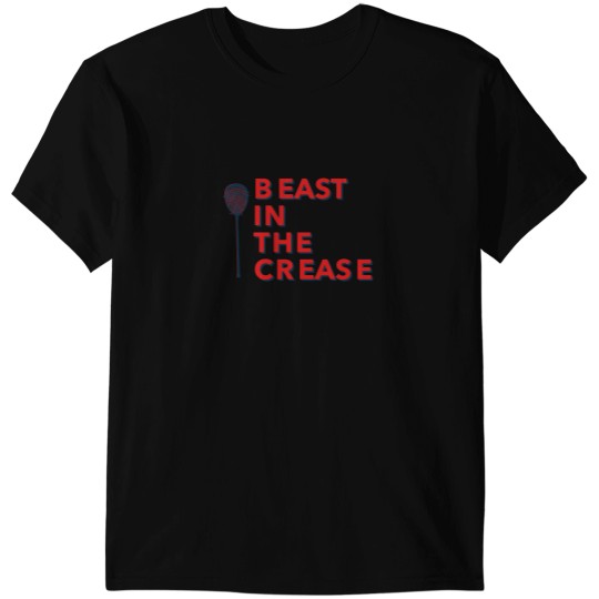 Discover Lacrosse Goalie Beast In The Crease T-Shirts