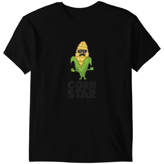 Discover Funny Corn Star With Sunglasses Love Corn T-Shirts