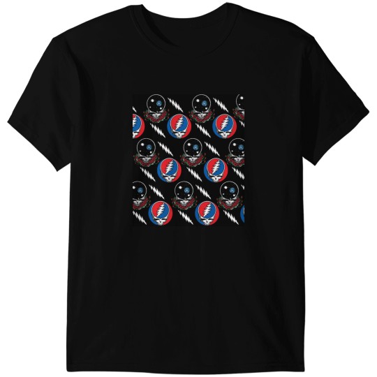 Discover Grateful Dead Steal Your Face Logo T-Shirt