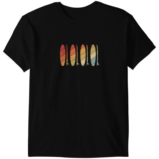 Discover Surfboard Surfing Surfer Surfboard T-Shirts