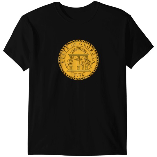 Discover Georgia State Seall Of Georgia Seall 2576 T-Shirts