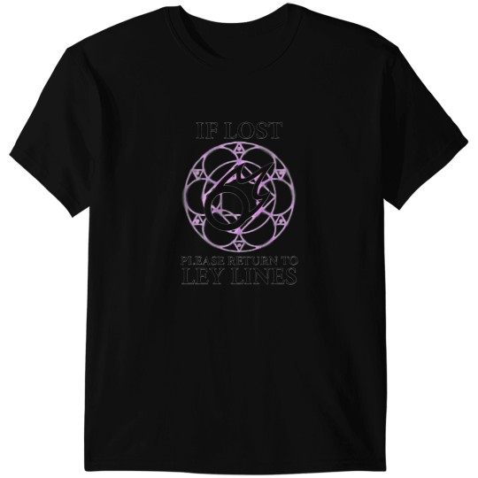 Discover FFXIV Black Mage Ley Lines If Lost T-Shirts