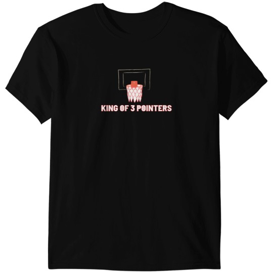 Discover King Of 3 Pointers Basketball 8103 T-Shirts