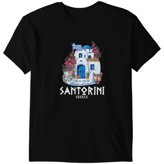 Discover Santorini Greece Santorini T-Shirts