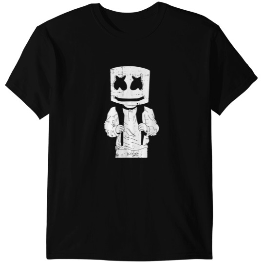 Discover Marshmallow Man Halloween Costume Happy Face Boy T-Shirts