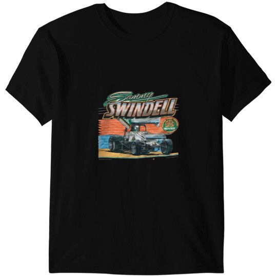 Discover Vintage!!! 1987 Sammy Swindell Kodiak Sprint Car T-Shirts