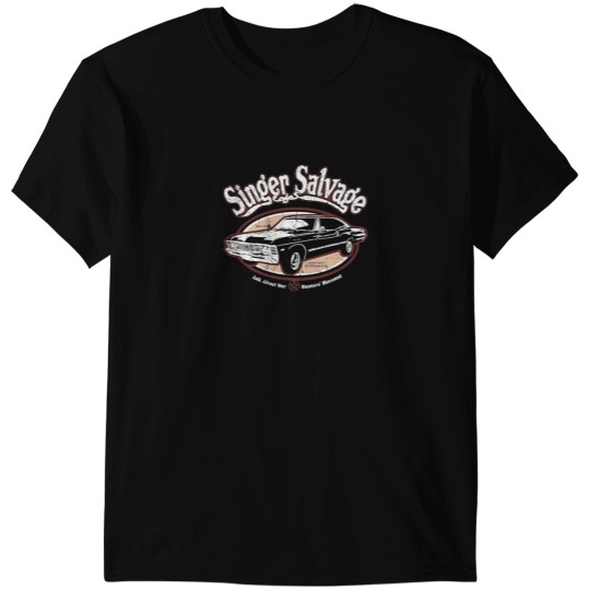 Discover Supernatural Impala Singer Salvage SPN T-Shirt T-Shirts