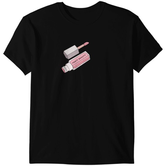 Discover Rihannas Fenty Beauty Lipgloss In Pink 68 T-Shirts