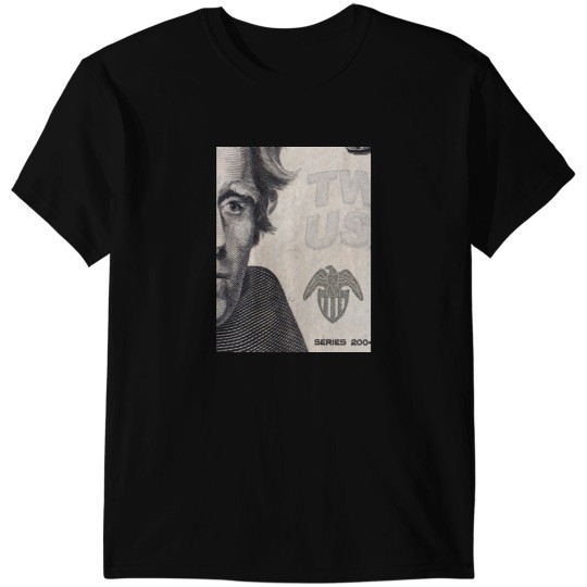 Discover Twenty Dollar Bill Zipper Pouch T-Shirts