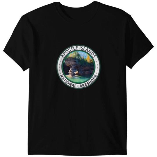 Discover apostle islands national lakeshore wisconsin T-Shirts