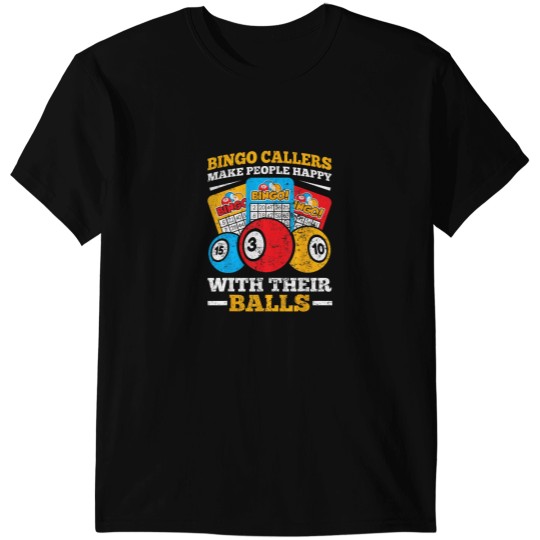 Discover Bingo Caller Design T-Shirts