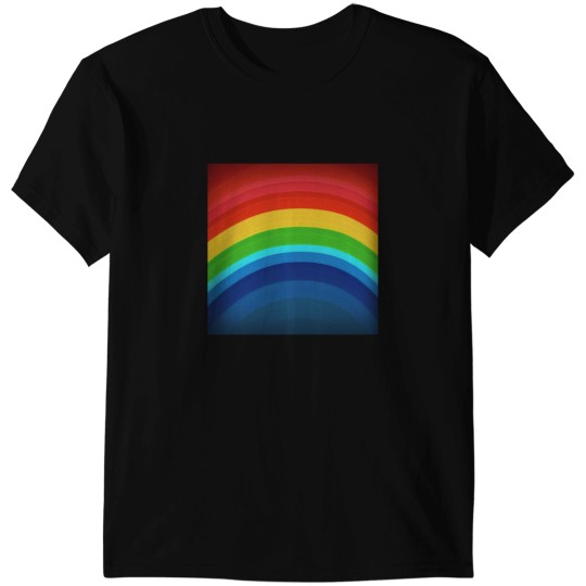 Discover Rainbow Rainbow Sticker T-Shirts