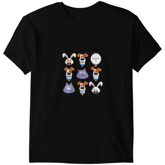 Discover Secret life of Pets 2 Current Mood T-Shirts