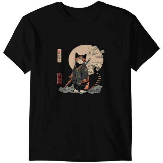 Discover Ronin Cat 5 Essential T-Shirts